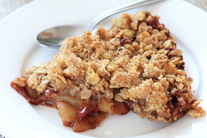 Crumble de Manzana (ilustrativo)